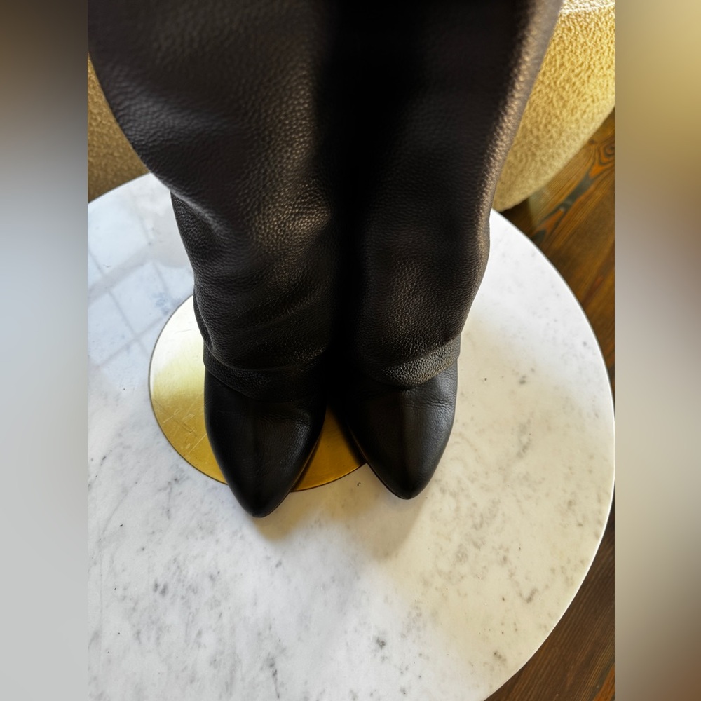 SHARK LOCK PANT BOOTS IN GRAINED LEATHER 41 - Picture 5 of 10